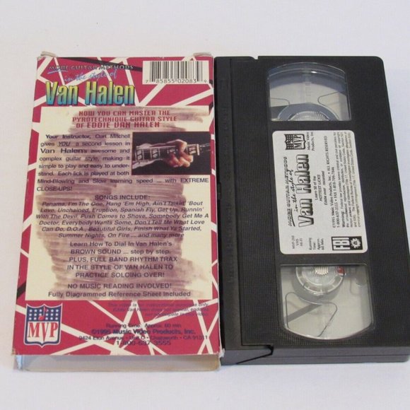 Van Halen Live Right Here Right Now - Guitar Style - Guitar Heroes VHS Lot of 3 - Picture 3 of 8